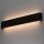 Wandleuchte Techno MW-LIGHT Schwarz Metall Akryl LED