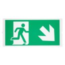 SLV P-LIGHT Emergency , stair signs for areal light, green