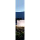 SLV VANO WING, Outdoor Strahler, LED, 3000K, silbergrau, B/H/T 119,5/6,5/20,5 cm