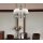 Searchlight Angelique 5Lt Ceiling Pendant - Chrome, Glass & White Shades