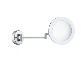 Searchlight Schminkspiegel Badezimmer LED 3-fach VERGRÖSSERUNG, IP44