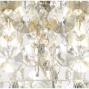 Searchlight Curva Deckenlampe Badezimmer 3FLAMMIGE KRISTALL TROPFEN