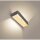 SLV LOGS IN L Indoor LED Wandaufbauleuchte weiÃŸ 3000K TRIAC dimmbar