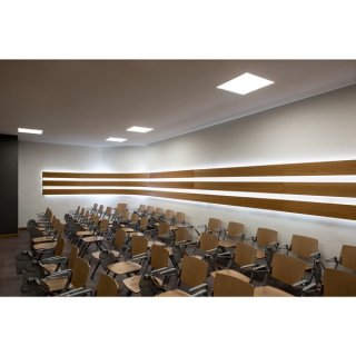 SLV LED PANEL 620x620 Indoor LED Deckeneinbauleuchte weiß 4000K UGR<(><<)>19