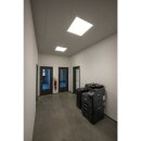 SLV LED PANEL 600x600 Indoor LED Deckeneinbauleuchte weiÃŸ 3000K UGR<(><<)>19