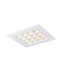 SLV PAVONO 600x600 Indoor LED Deckeneinbauleuchte weiß...