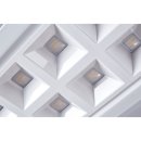 SLV PAVANO 620x620 Indoor LED Deckeneinbauleuchte weiß 4000K UGR kleiner 19