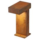 SLV RUSTY PATHLIGHT 40, LED Outdoor Stehleuchte, rost farbend, IP55, 3000K