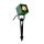 SLV NAUTILUS 10 Spike, LED Outdoor Erdspießleuchte, grün IP65 3000K, 45°