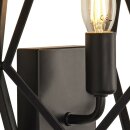 Searchlight  Chassis Wall Light -Black Metal
