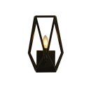Searchlight  Chassis Wall Light -Black Metal