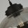 Searchlight MERINGUE 1LT rauchglas Pendelleuchte mit Schwarz Band Dimmbar