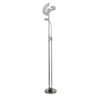 Searchlight GIO LED MOTHER & CHILD stehleuchte SATIN NICKEL & Chrom