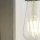Searchlight 1LT  AUSSENLAMPE WANDLAMPE mit PIR - Schwarz mit Durchsichtig Glas