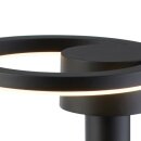 Searchlight Norwich LED Outdoor Post - Black With Frosted Diffuser, IP44