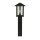 Searchlight Venice Outdoor Post - Black Metal With Water Glass, IP44