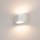 SLV CARISO LED Wandleuchte 2, weiss, 7,5W LED, 3000K