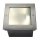 SLV DASAR 255 LED SQUARE Bodeneinbau- leuchte, asymmetrisch, Edel- stahl 316, 34W, 3000K