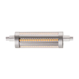 SLV LED Leuchtmittel, QT-DE12, R7s 118mm, 3000K, 14°