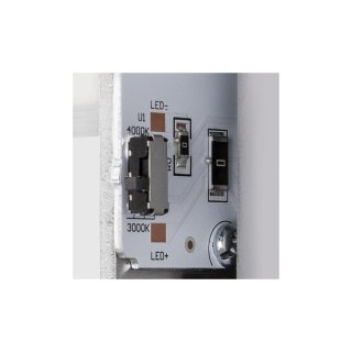 SLV PEMA® Outdoor LED Wandaufbauleuchte grau CCT switch 3000/4000K