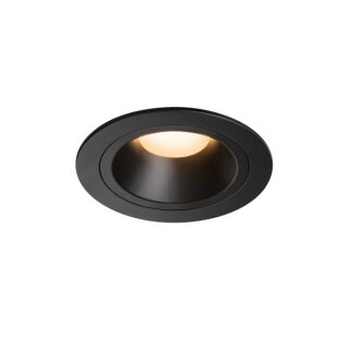 SLV NUMINOS DL M, Indoor LED Deckeneinbauleuchte schwarz/schwarz 2700K 55Â°