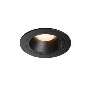 SLV NUMINOS DL M, Indoor LED Deckeneinbauleuchte schwarz/schwarz 3000K 40°