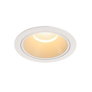 SLV NUMINOS DL XL, Indoor LED Deckeneinbauleuchte weiß/weiß 3000K 40°