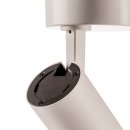SLV NUMINOS SPOT PHASE S, Indoor LED Deckenaufbauleuchte weiß/schwarz 3000K 36°