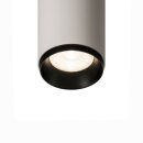 SLV NUMINOS CL PHASE S, Indoor LED Deckenaufbauleuchte weiß/schwarz 4000K 60°