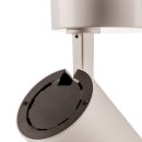 SLV NUMINOS SPOT PHASE M, Indoor LED Deckenaufbauleuchte weiß/schwarz 2700K 60°