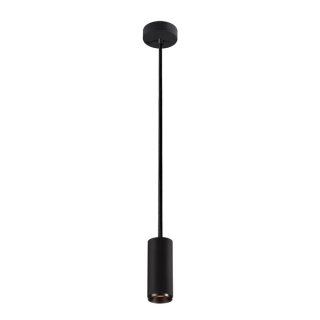 SLV NUMINOS PD DALI S, Indoor LED Pendelleuchte schwarz/schwarz 3000K 60°