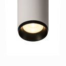 SLV NUMINOS PD DALI S, Indoor LED Pendelleuchte weiß/schwarz 3000K 60°