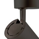 SLV NUMINOS SPOT DALI M, Indoor LED Deckenaufbauleuchte schwarz/schwarz 2700K 24°