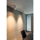 SLV NUMINOS CL DALI M, Indoor LED Deckenaufbauleuchte weiß/schwarz 3000K 36°