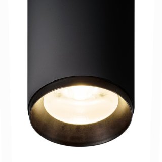 SLV NUMINOS SPOT DALI L, Indoor LED Deckenaufbauleuchte schwarz/schwarz 4000K 60°