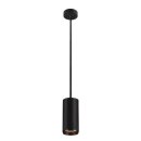 SLV NUMINOS PD DALI L, Indoor LED Pendelleuchte schwarz/schwarz 2700K 60°