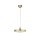 Searchlight SAUCER LED Pendelleuchte - GOLD mit Kristall  Sand DIFFUSER