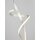 Searchlight MUSIC LED Silber Tischleuchte Silber Opal
