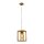 Searchlight SQUARE WOVEN BAMBOO Holz 1LT Pendelleuchte
