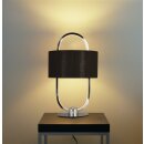 Searchlight Madrid LED Table Lamp - Chrome & Opal,...
